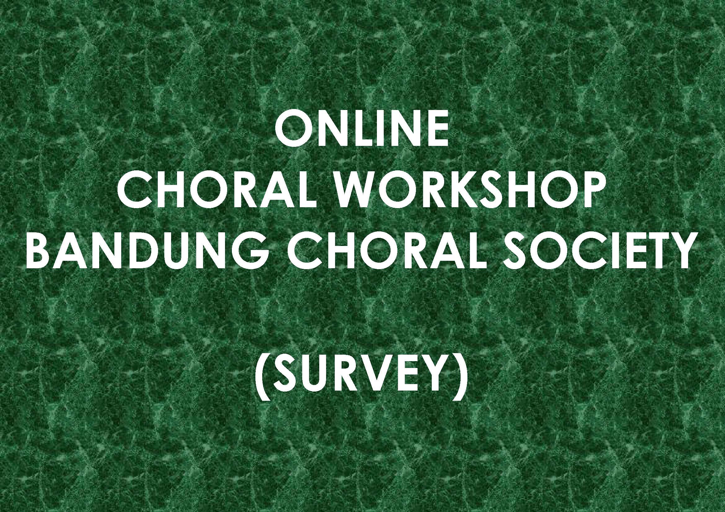 Online Choral Workshop