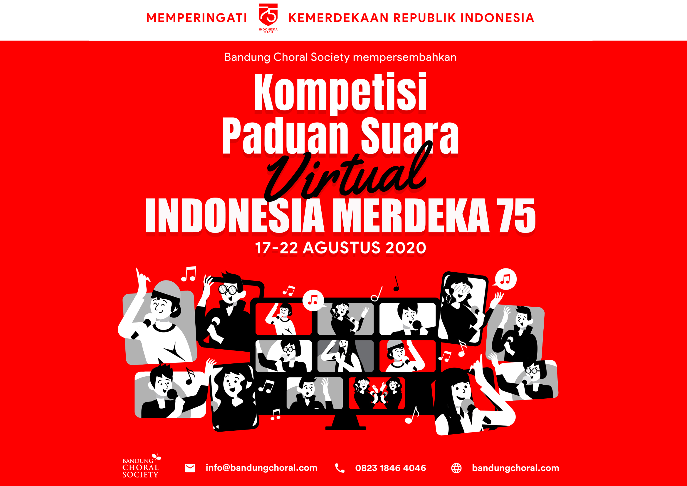 KOMPETISI PADUAN SUARA VIRTUAL INDONESIA MERDEKA 75
