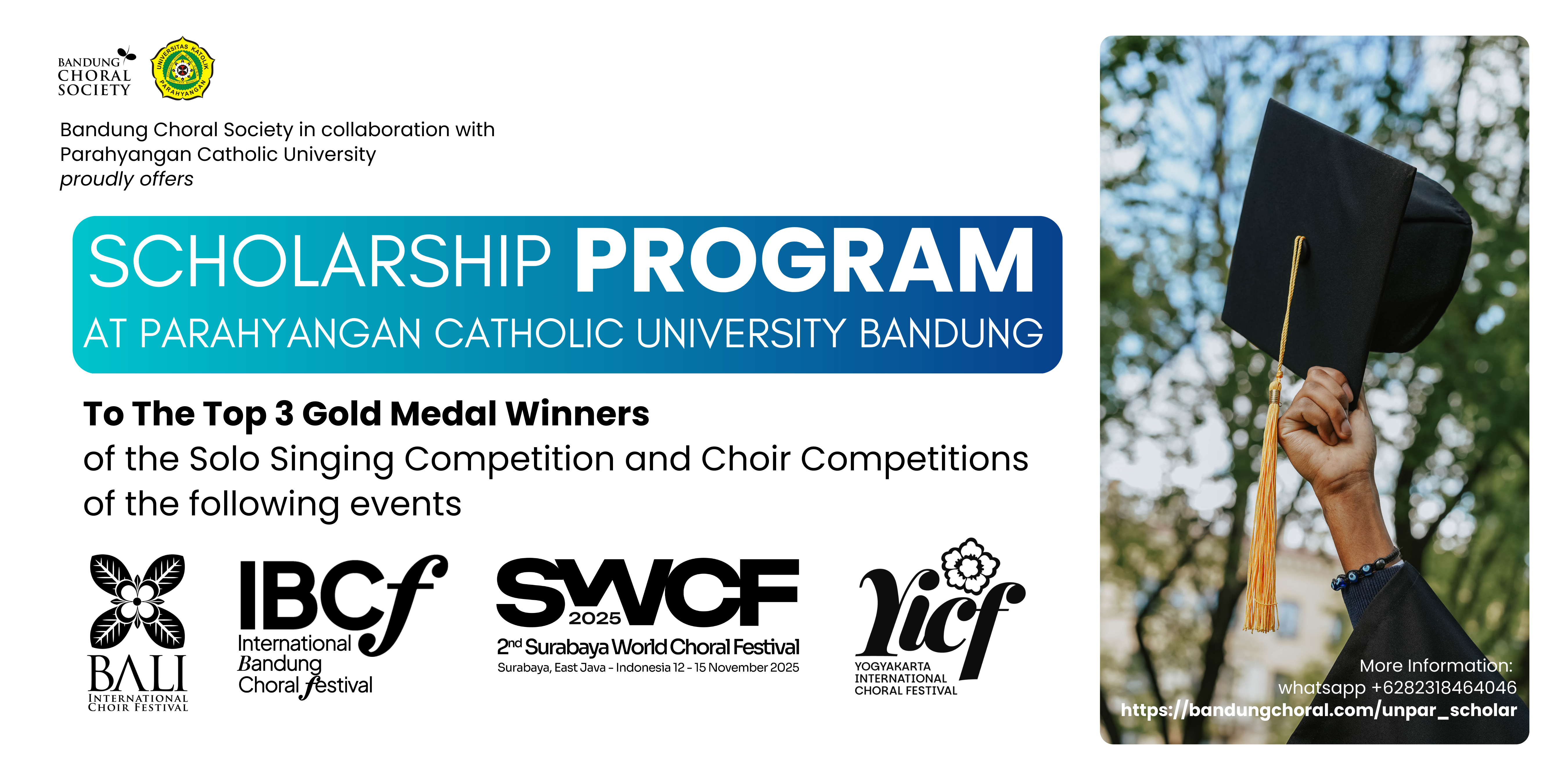 Pemberian Beasiswa Biaya Studi UNPAR