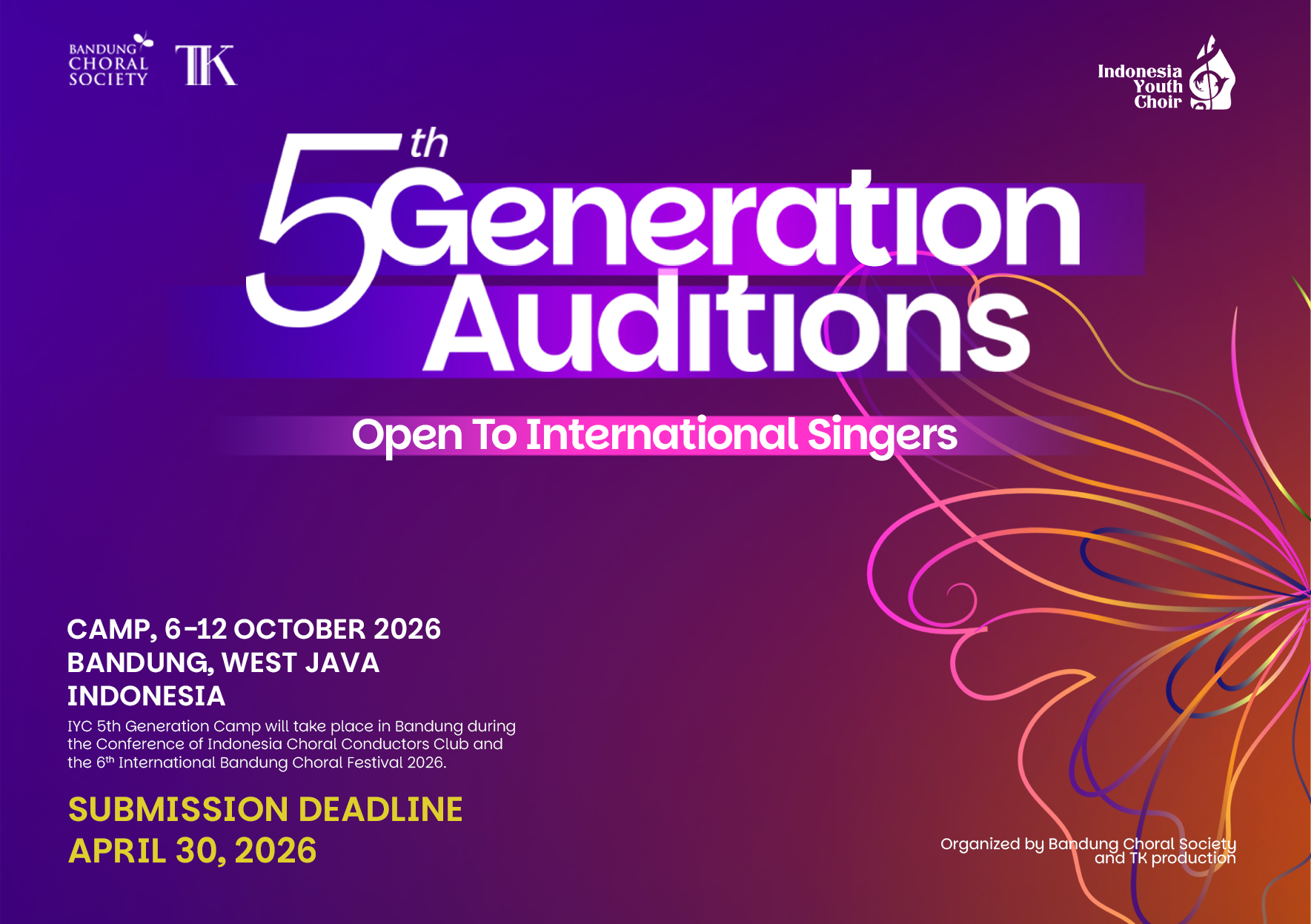 Audition of Indonesia Youth Choir Gen 5