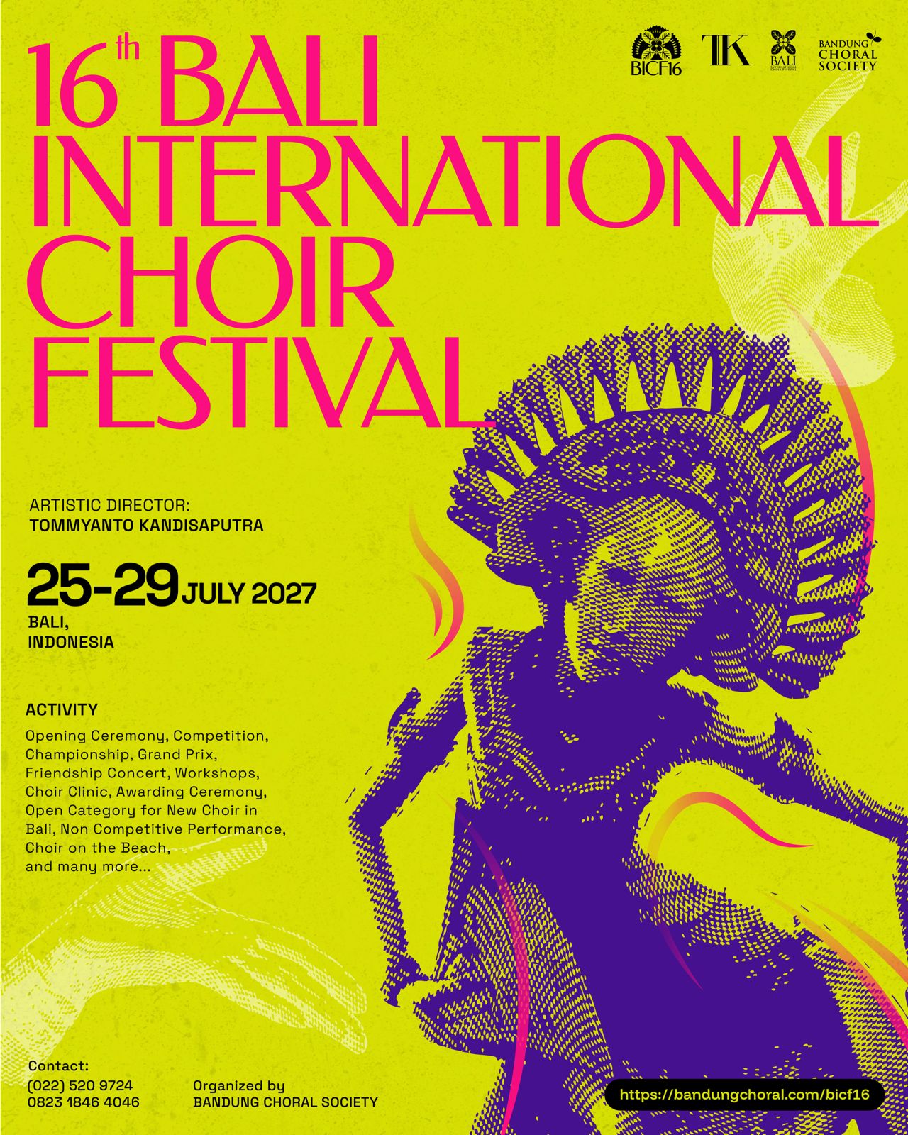16th Bali International Choir Festival 2027